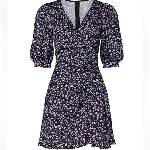 NWT Chinti & Parker Gabriel Floral Mini Dress. Size 8 - Picture 5 of 6